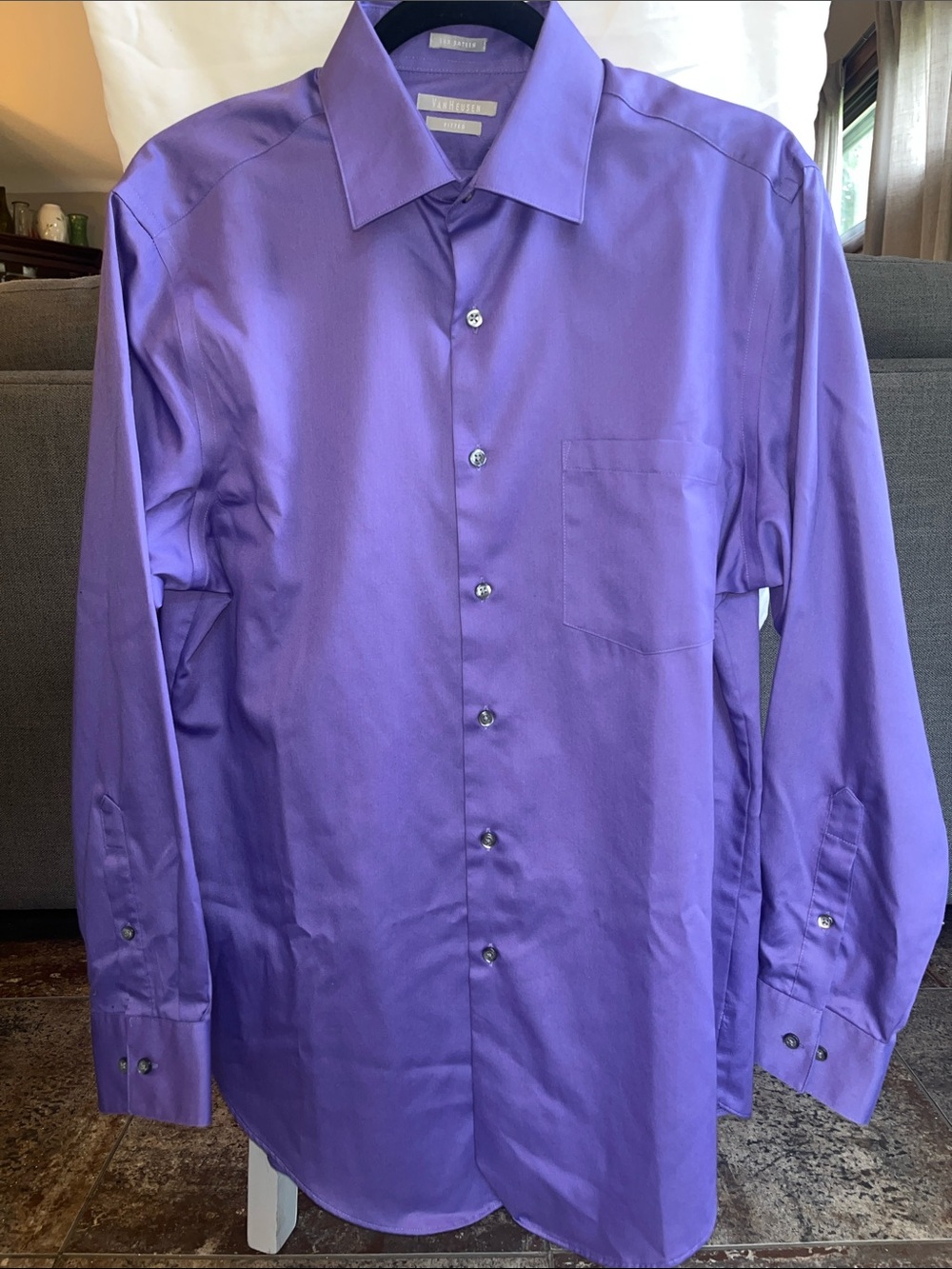 Men’s VanHeusen Fitted Dress Shirt